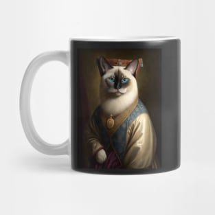 Royal Portrait of a Birman Cat Mug